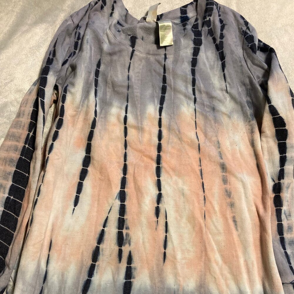 Green Tea Soft Cotton Tie Dye Sweatshirt